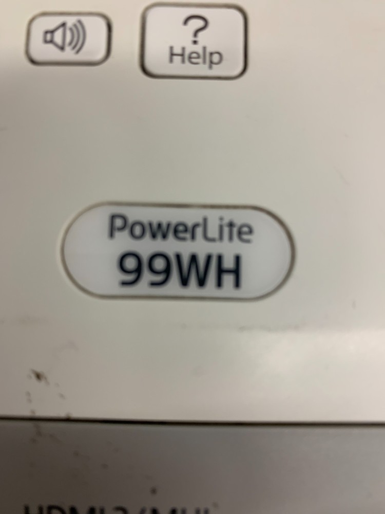 Epson PowerLite 99WH Model: H686A