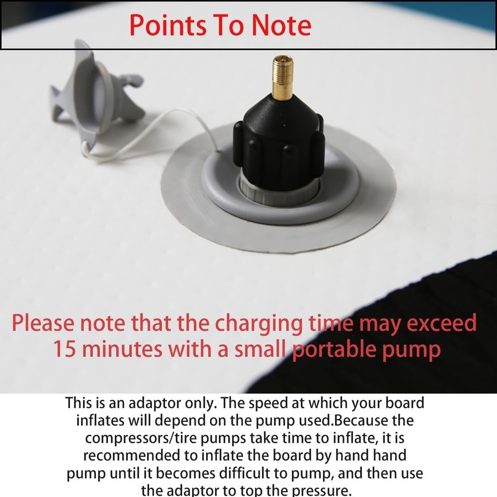 Inflate with Confidence: High-Performance SUP Pump Adapter for All Inflatables