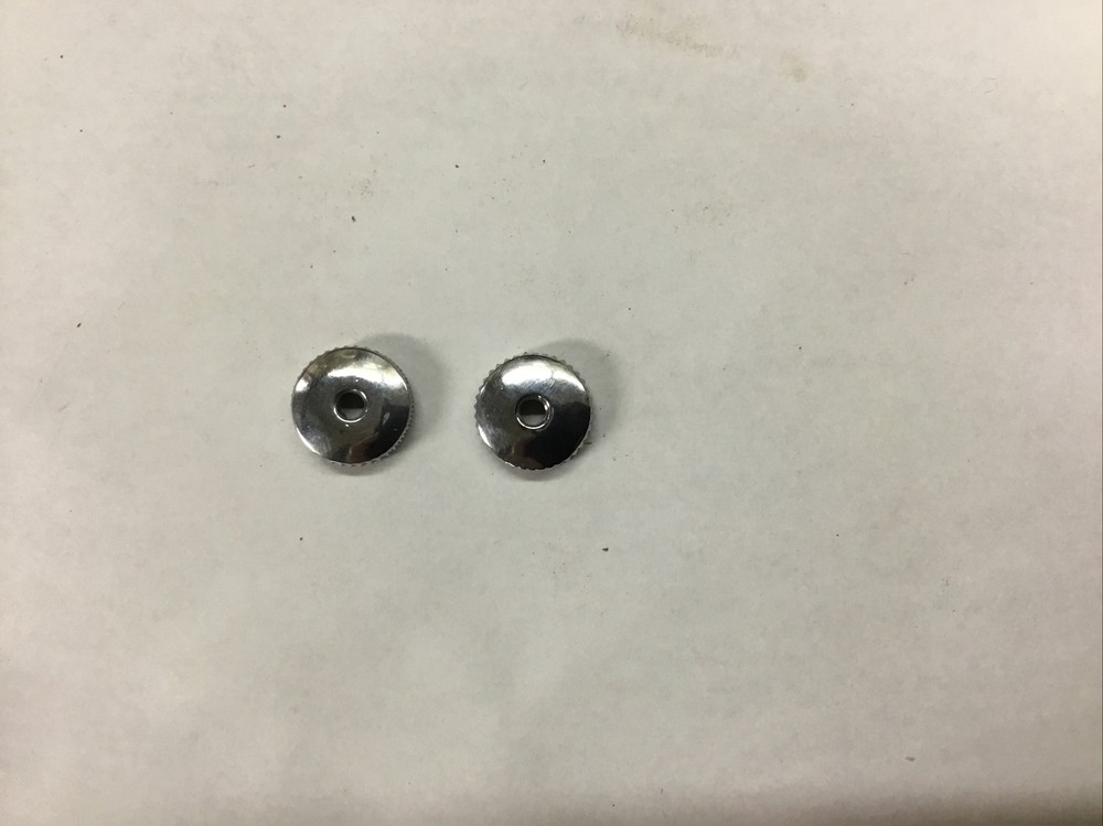 Thumbnuts for RCA 77 vintage microphones. Small Hole. Thread Is 8-32