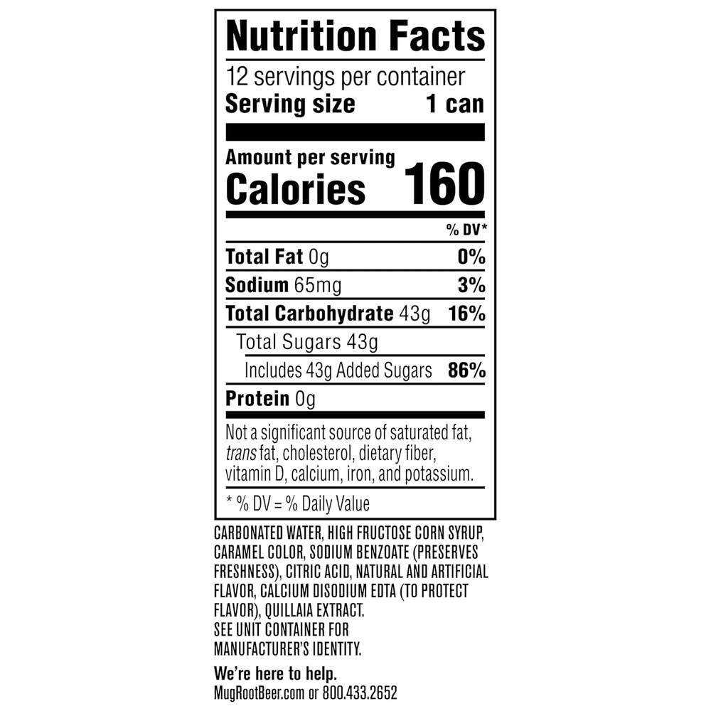 Root Beer, 12 Fl Oz Cans (Pack of 12)