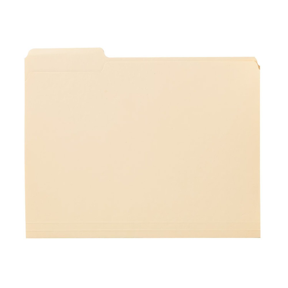 Heavyweight File Folder, Letter Size, 25 per Pack, Manila