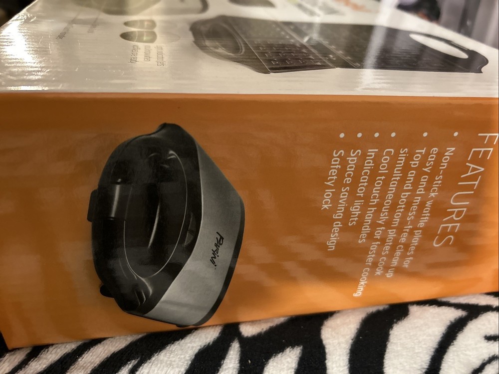 Parini Belgian Waffle Maker New Never Opened Sealed