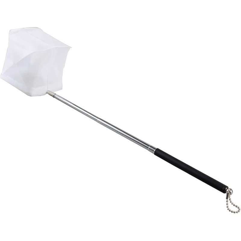 Telescopic Shrimp Net Soft Nylon Mesh Fish Transfer Tool Adjustable Handle New