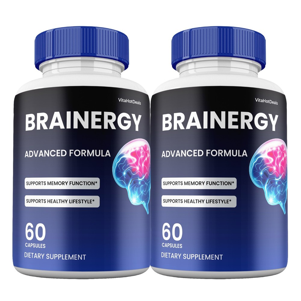 Brainergy Capsules, Max Strength, Brain ergy Cognitive Supplement (2 Pack)