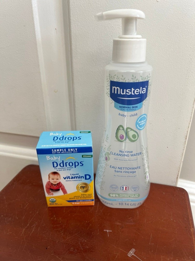 Mustela micllar water and baby b drop bundle