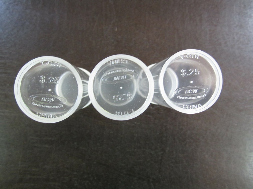 BCW QUARTERS TUBE ROUND 3 COUNT