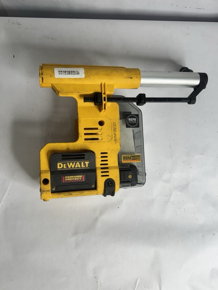 DEWALT On-Tool Dust Extractor: On-Tool, Self-Contained, 5/8 in Max