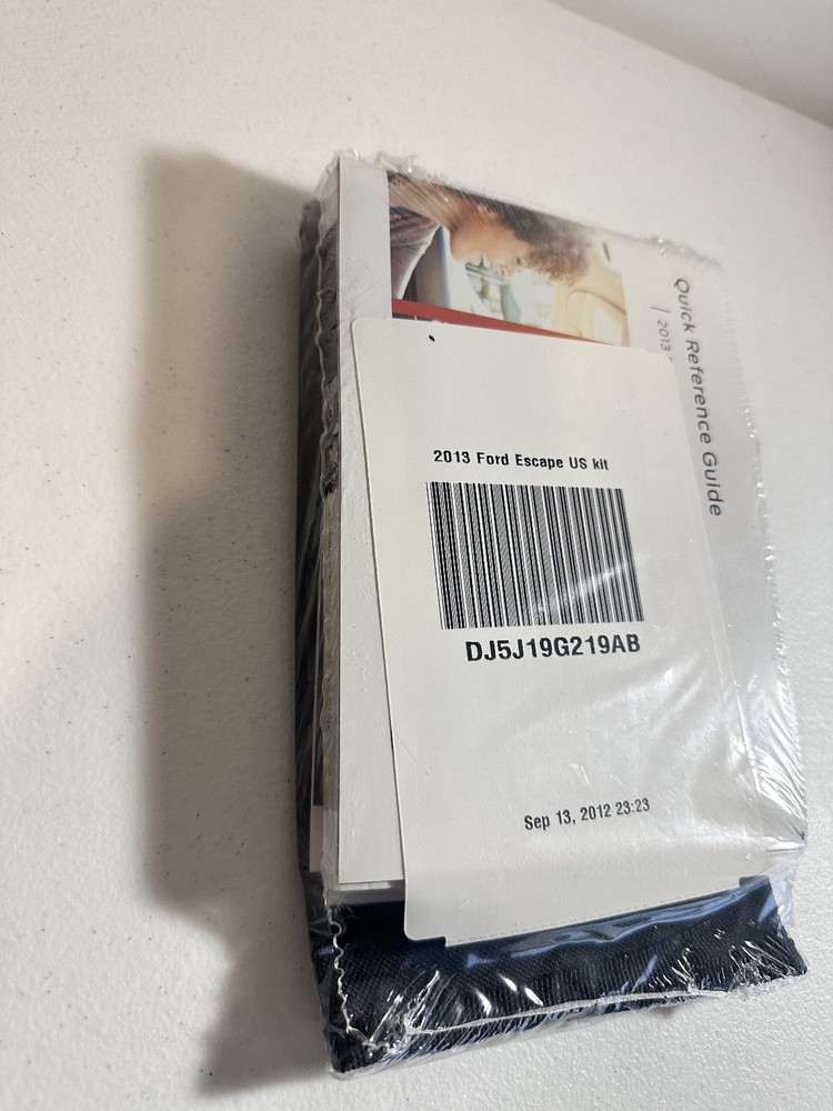 2013 Ford Escape Owner's Manual Set OEM