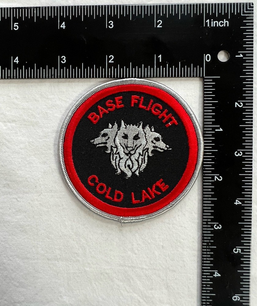 Vintage Base Flight Cold Lake 3’x 3’ Patch Brand New