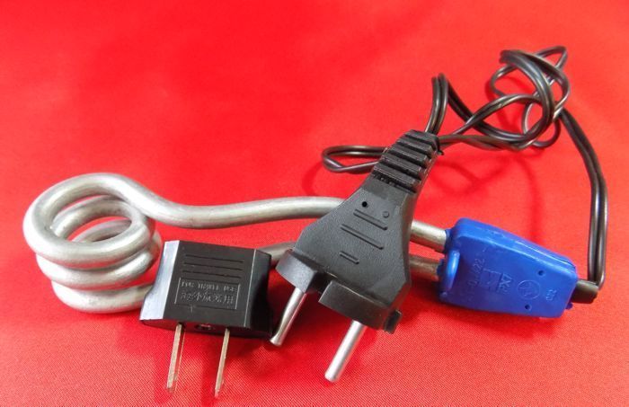 PORTABLE Immersion Element WATER HEATER 110-220 Volt 700 Watt USA CA EU