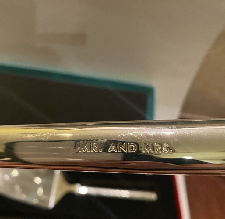 Kate Spade Darling Point "Mr. And Mrs." 2Pc Dessert Set
