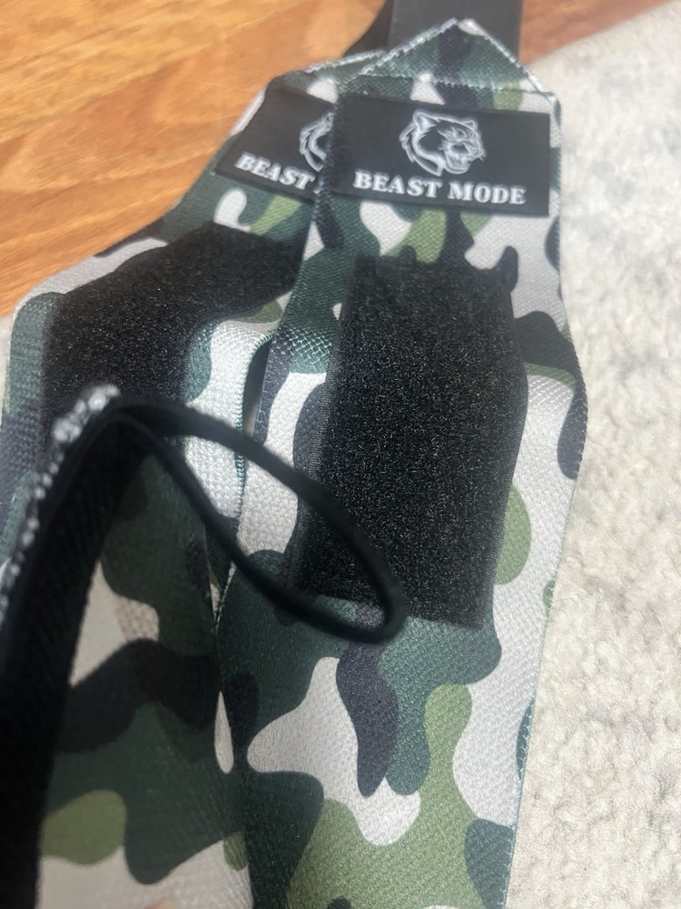 Beast Mode Weightlifting Wrist Wraps