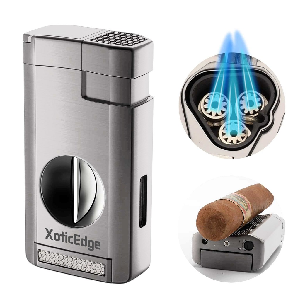 Prestige Import Group Lumina Torch w/ V-Cut (Silver)