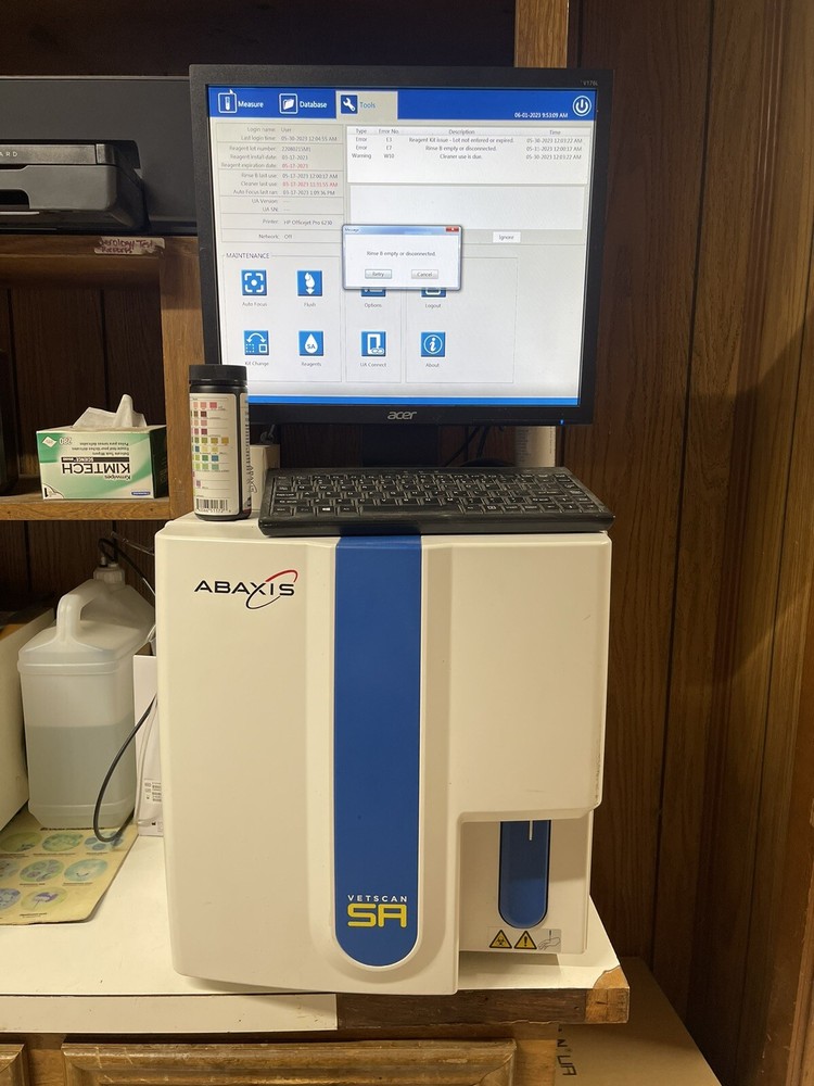 Full Abaxis Lab Suite - Hm5, Vs2, SA, UA,