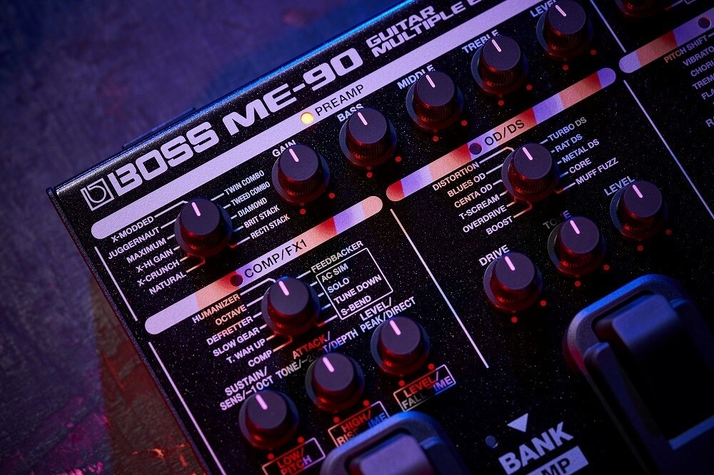Boss ME-90 Multi Multiple Effect Guitar Pedal Board W/Box