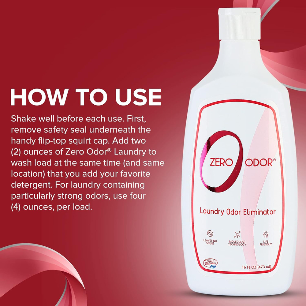 – Laundry Odor Eliminator - Permanently Eliminate Laundry Odor – Patented Mol...