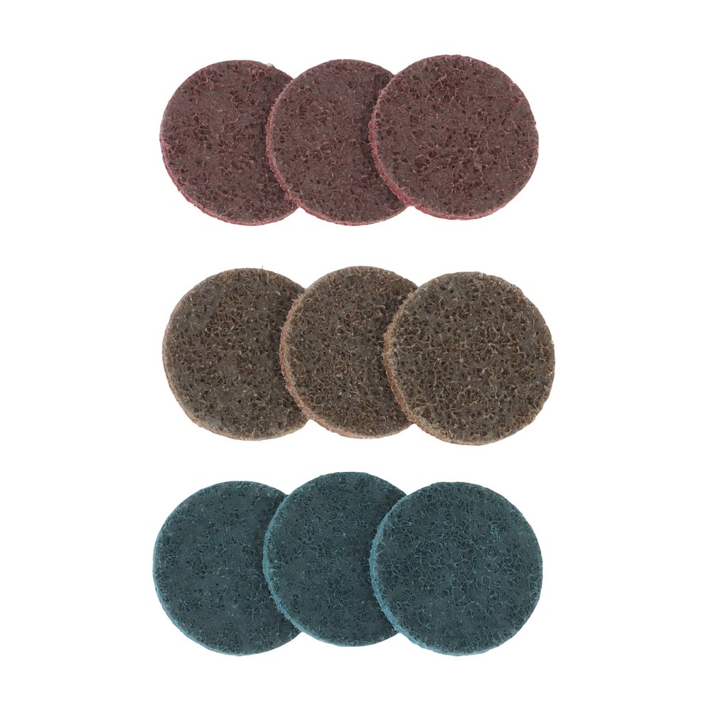150Pcs 2 Inch Surface Conditioning Sanding Discs Quick Change Fine Medium Coarse