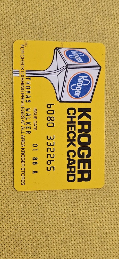 KROGER Check Card ~ exp ? ~ our# cb556