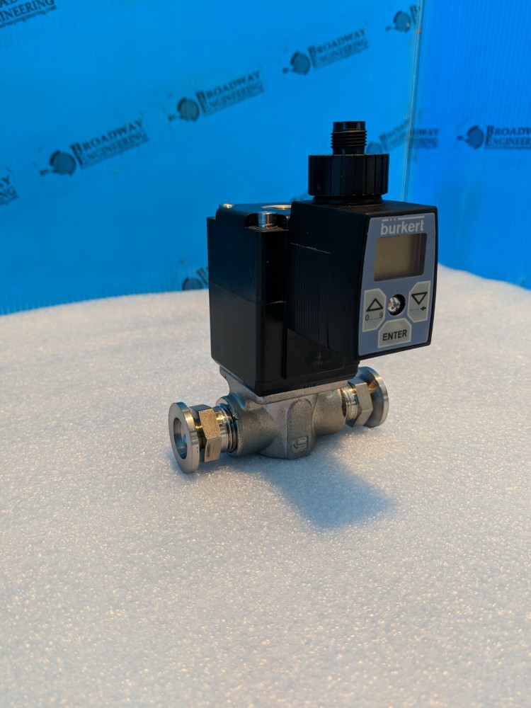 Burkert 2875 FKM Solenoid Control Valve with digital controller