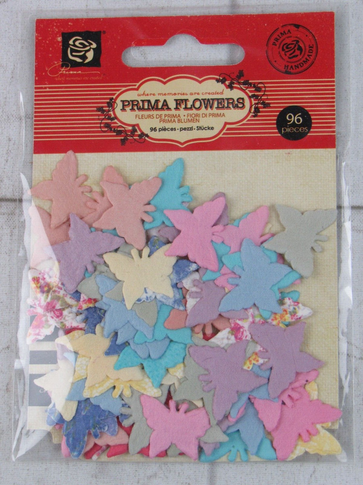 Prima Flowers "Flutter Bits Meadow Lark" 96 pieces 556150