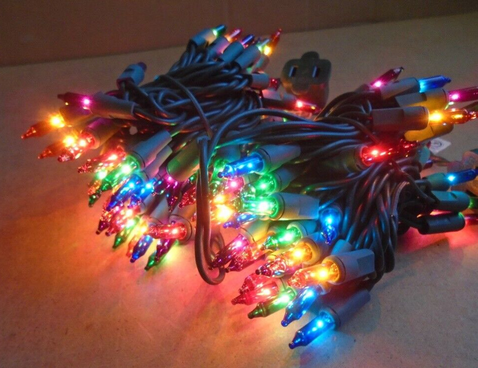 Make the Season Bright Multicolor Light Set (2-boxes) 100 ct Each ONE