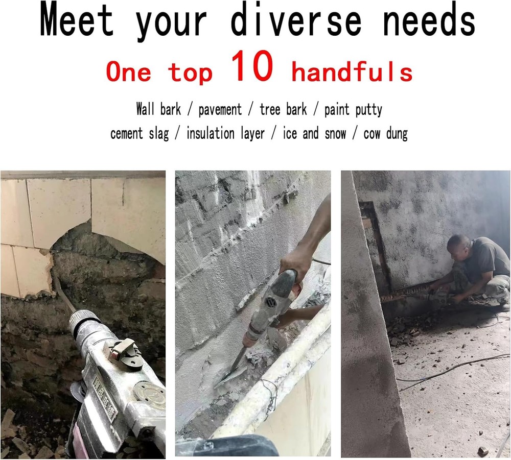 3" Wide SDS Plus Chisel, Tile Removal Tool, Chisel x 6" Long