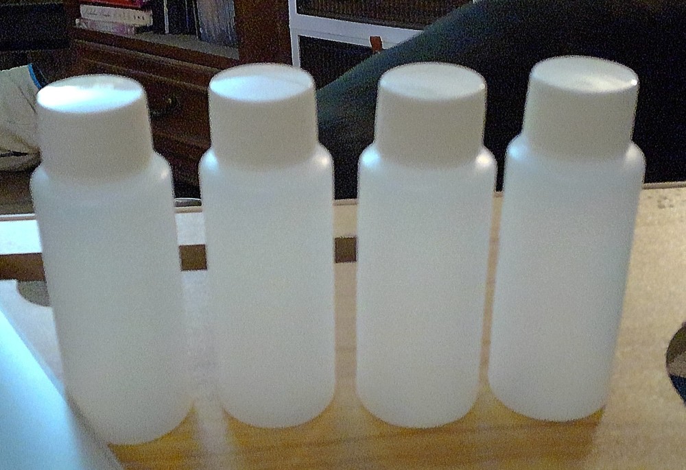Reusable bottles with bag