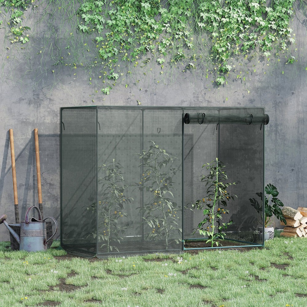 6 x 3ft Crop Cage Black