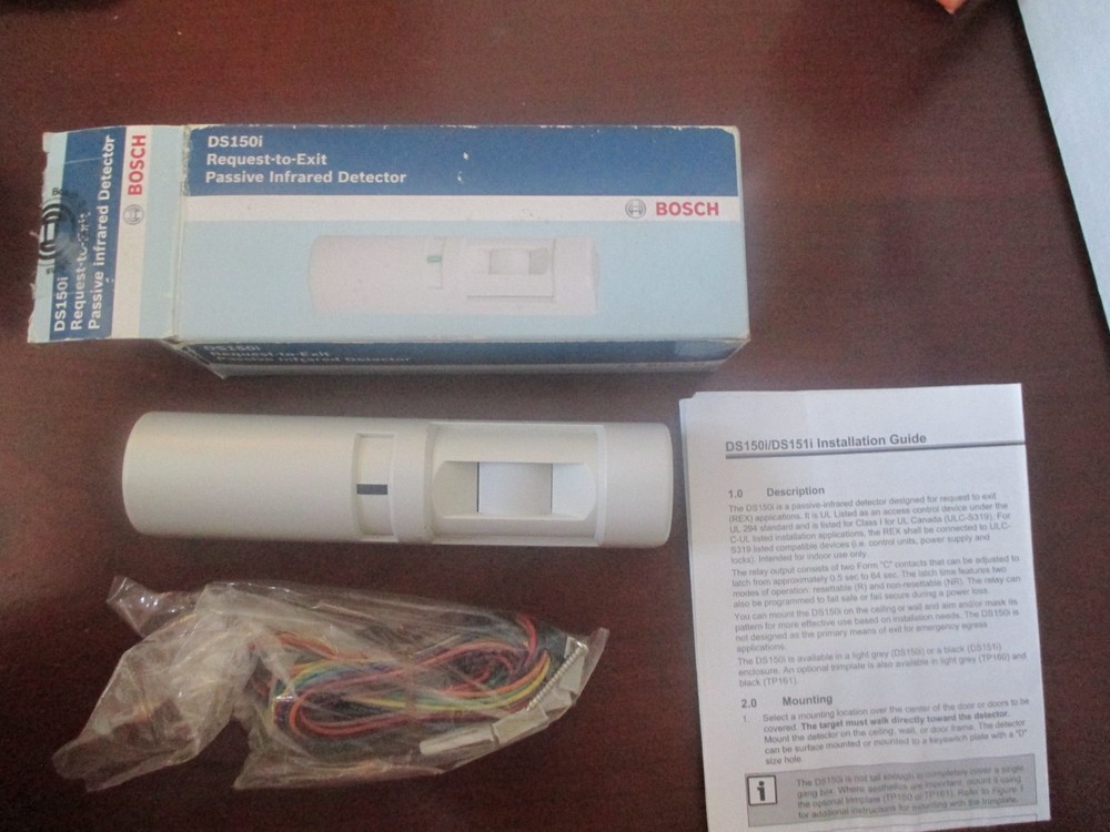 Bosch DS150I Security Video Motion Sensor