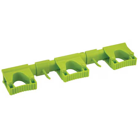 Vikan 101177 Tool Wall Bracket, 16 1/2 In L, Lime
