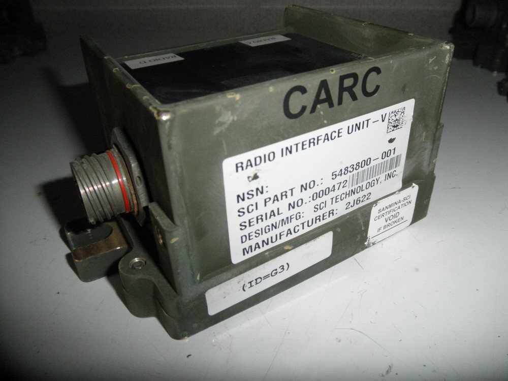 Humvee VIC  Vehicle Sanmina TOCNET Radio Interface V  system
