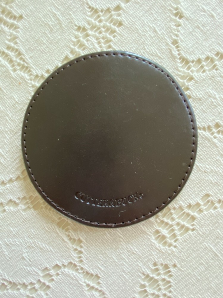 Cutter and Buck 11 piece Leather Coaster Set - Never Used