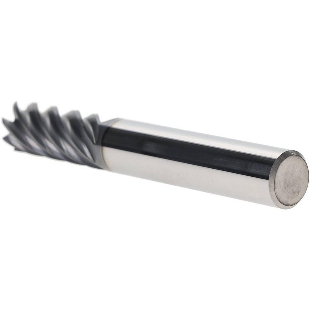 Iscar 7 Flute Solid Carbide Roughing & Finishing Corner Radius End Mill TiAlN...