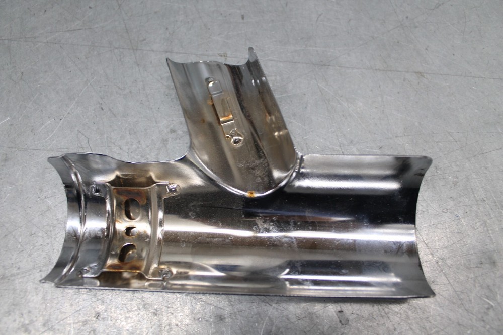 2018 + Harley Davidson Softail Chrome T Junction Heatshields Mid Pipe Lower