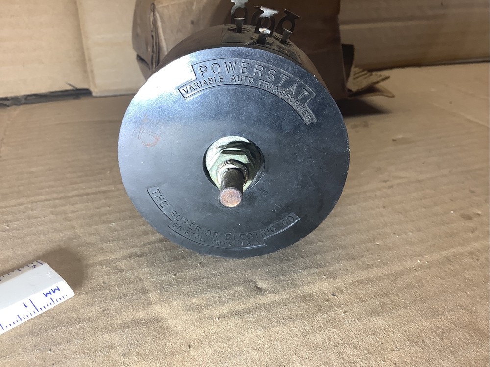 NOS Superior Electric Powerstat Variac Type 10 Variable Transformer in Box