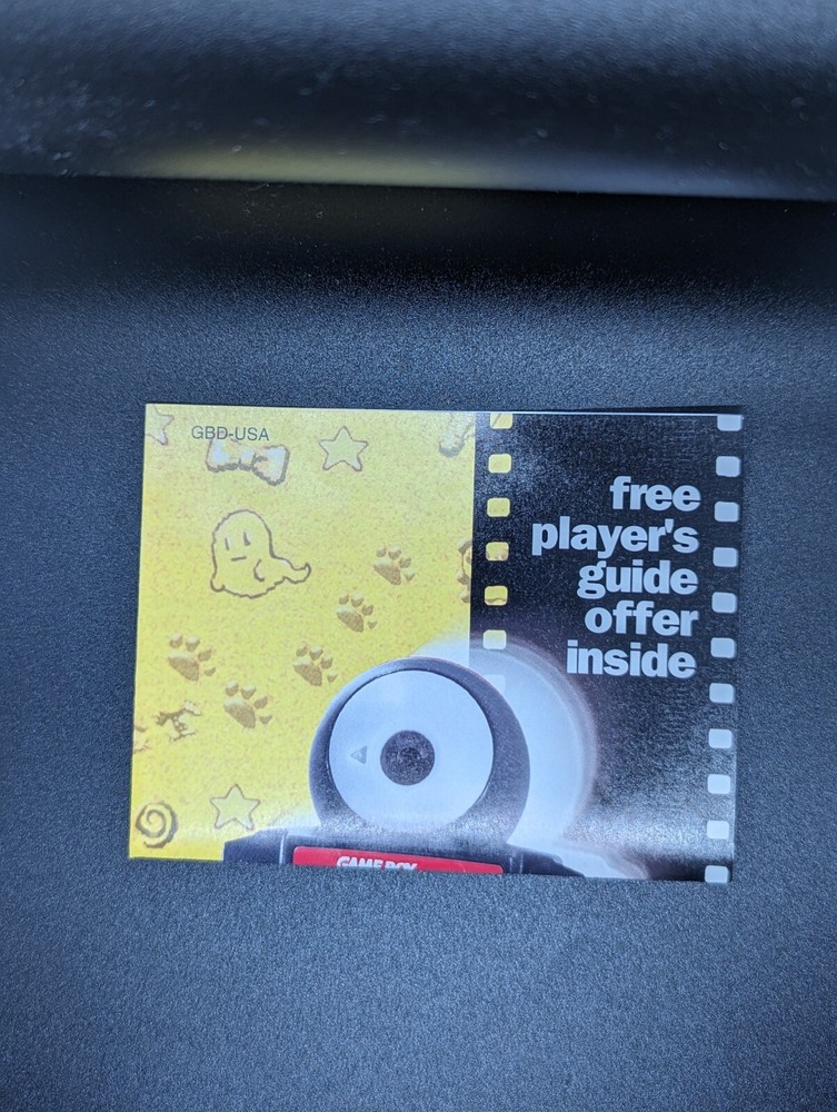 Blue Gameboy Camera Complete In Box (Open) Tested