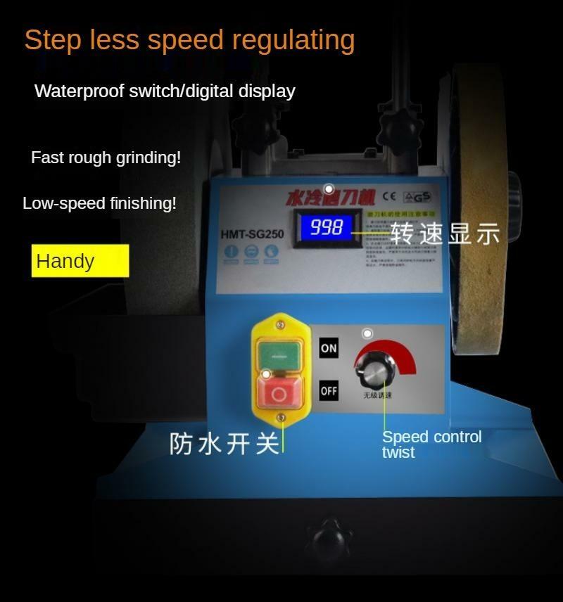 Electric water-cooled knife sharpener desktop low-speed scissors sharpener