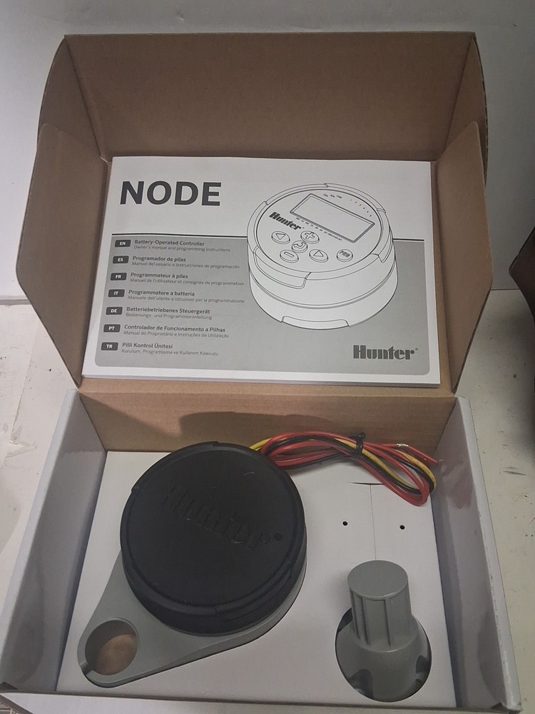 Hunter Node 2-Station Battery-Operated Waterproof Irrigation Controller