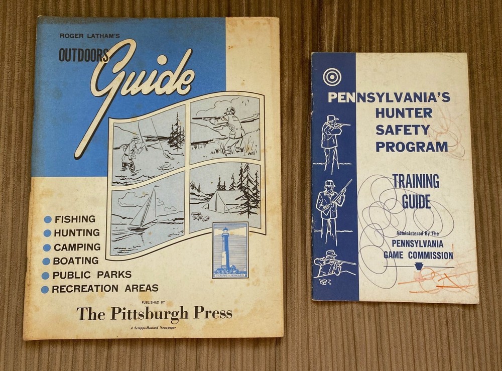 1961 Pennsylvania Hunter Safety Program & Outdoors Guide hunters training book