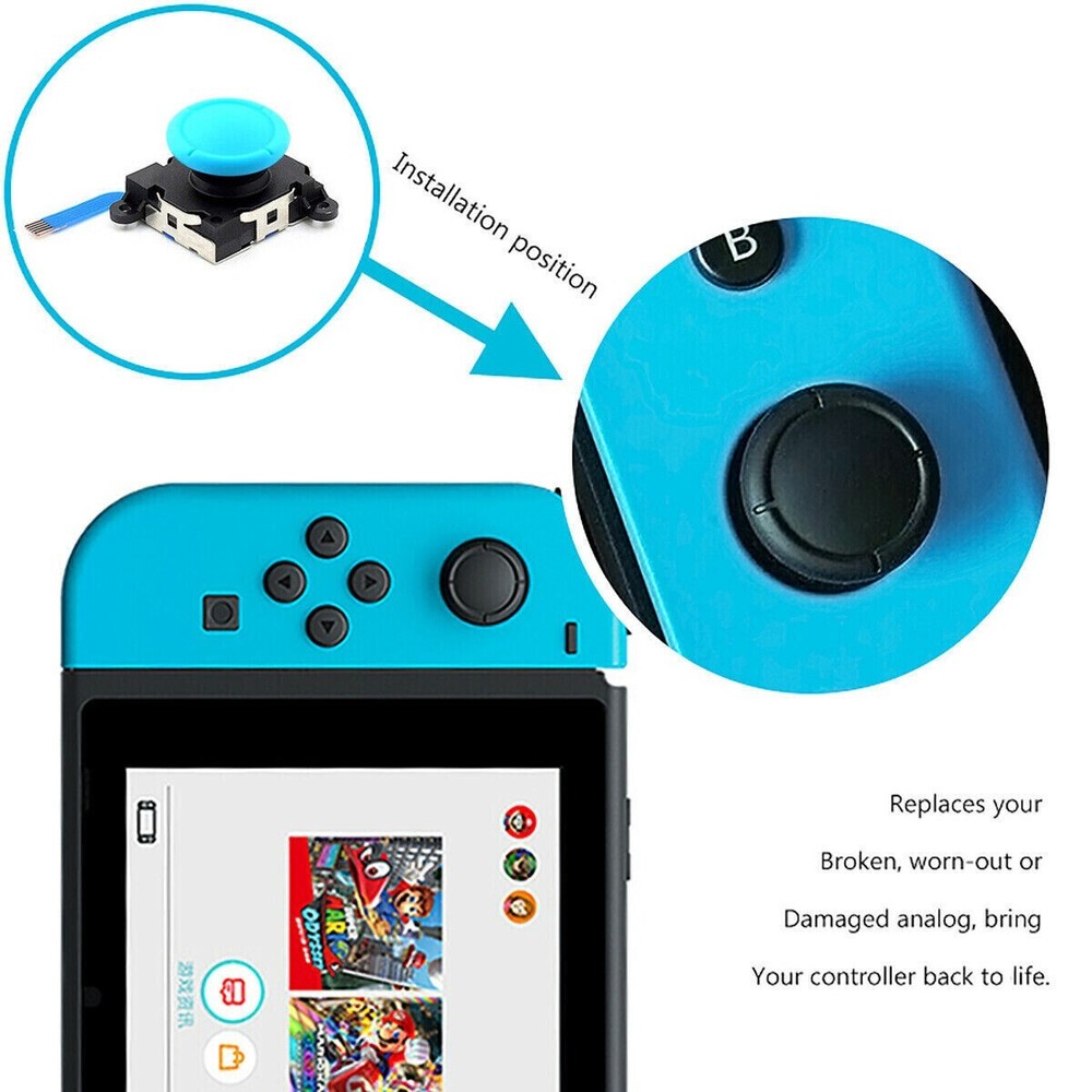Nintendo Switch NS OLED Lite Joy Con Analog Joystick Stick Rocker Replacement