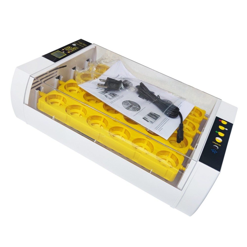 110V 24 Eggs Automatic Egg Incubator with Automatic Egg Turning