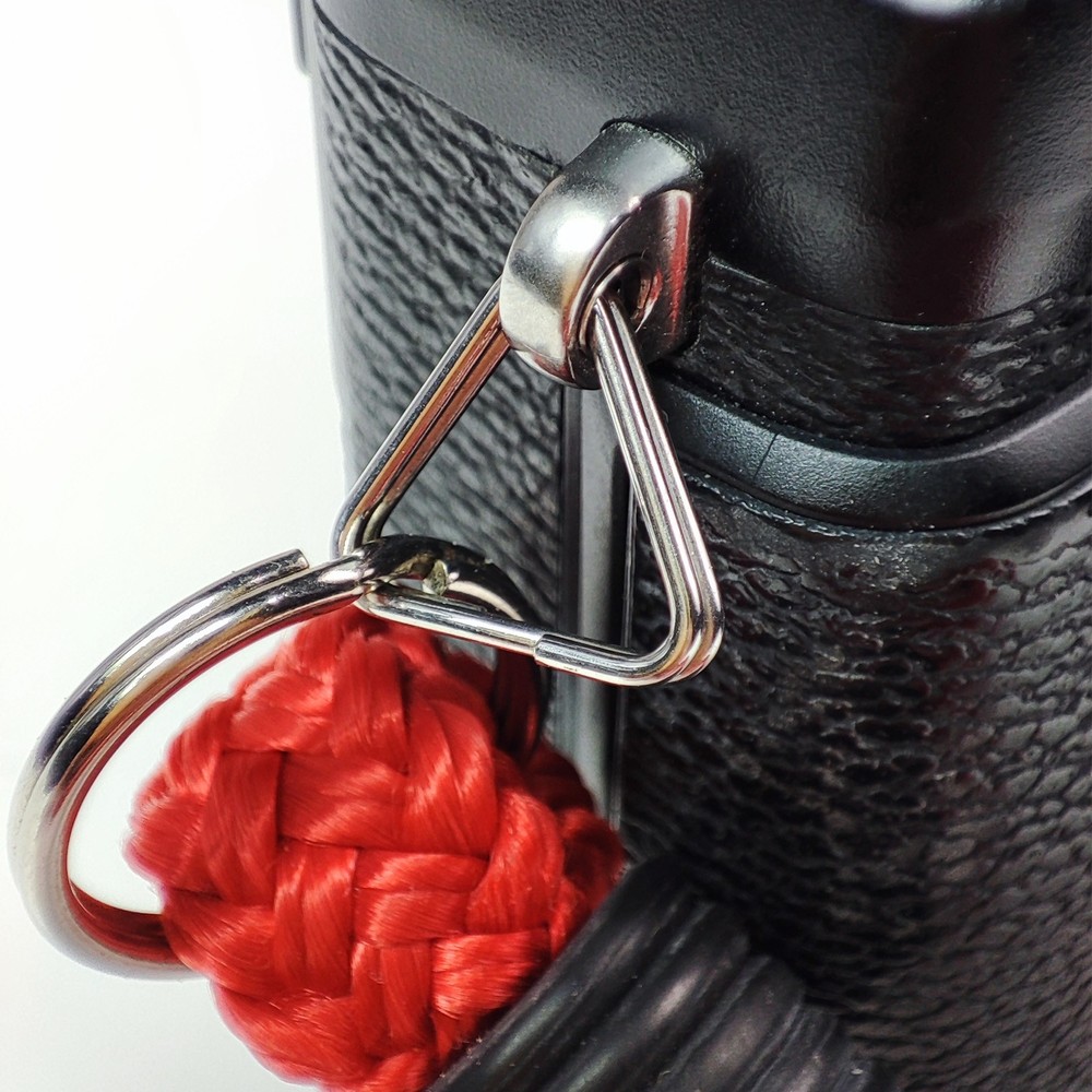 Camera Strap Lug Ring, 16 Pack Metal Triangle Split Ring Hook Adapter Universal