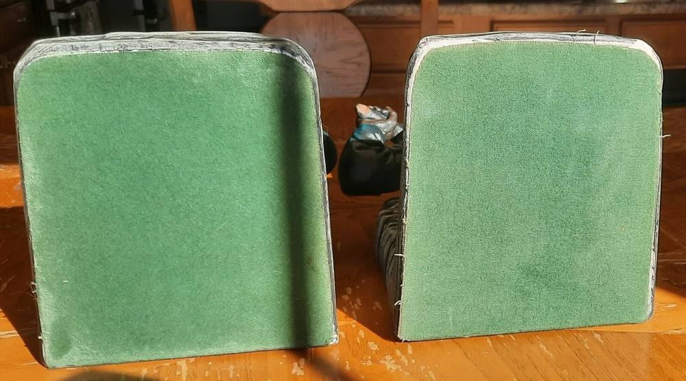 1970 Spanish Conquistador Bookends Pair
