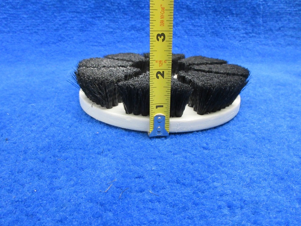 MOTOR SCRUBBER MS1038 Black Delicate Light Duty Brush 7"