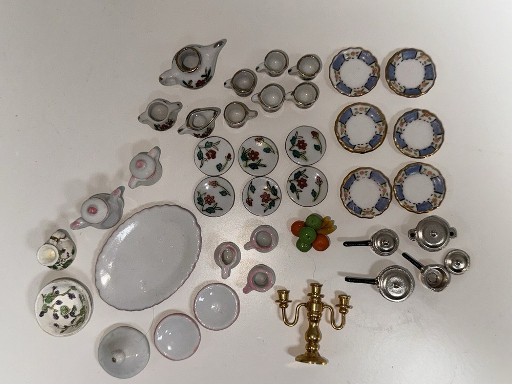 1:12 scale Dolls house Miniature Kitchen Accessories Bundle
