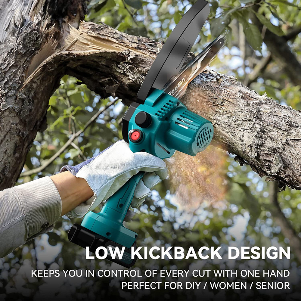 Mini Chainsaw Cordless Portable Handheld Chainsaw Handheld Electric Chainsaw