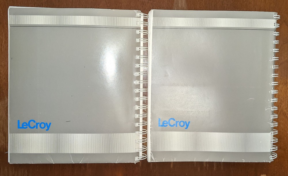 LeCroy 9310/14 Operator and Remote Control Manual Set