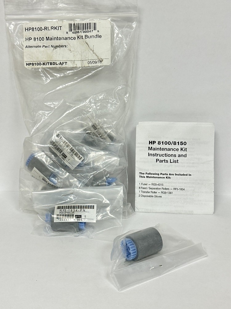(8 PACK) HP LASERJET FEED SEPARATION ROLLER RF5-1834 PACK!