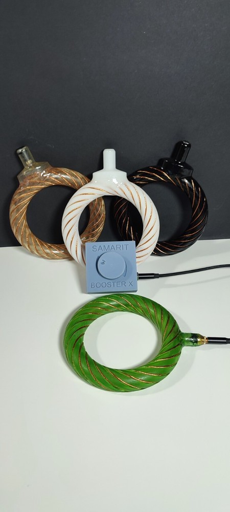 Samarit Booster X Frequency Generator Set with Vortex Coi differen turns colors