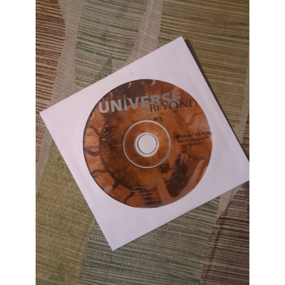 The Universe Beyond Mindscape Explora Quest CD-Rom Windows 1996
